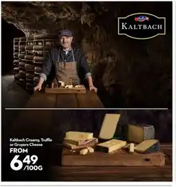 Longo's Creamy, Truffle or Gruyere Cheese offer