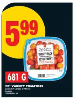 No Frills PC VARIETY TOMATOES, 681 G offer
