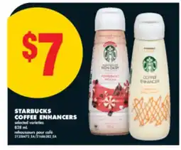 No Frills STARBUCKS COFFEE ENHANCERS, 828 mL offer