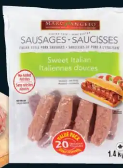 No Frills MARCANGELO SAUSAGE, BREAKFAST SAUSAGE OR PATTIES, 600 g - 1.4 kg offer