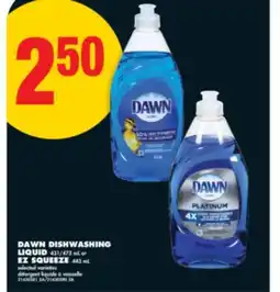 No Frills DAWN DISHWASHING LIQUID 431/473 mL or EZ SQUEEZE 443 mL offer