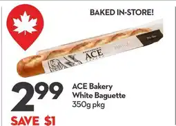 Longo's ACE Bakery White Baguette offer