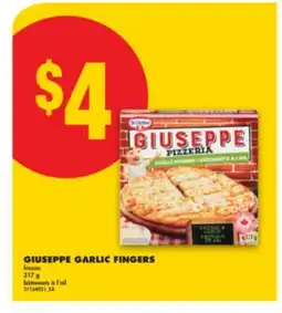 No Frills GIUSEPPE GARLIC FINGERS, 317 G offer