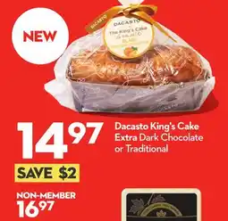 Longo's Dacasto King's Cake offer
