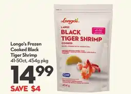 Longo's Longo's Frozen Cooked Black Tiger Shrimp offer
