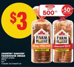 No Frills COUNTRY HARVEST FARMHOUSE BREAD, 675 g offer