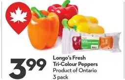 Longo's Longo's Fresh Tri-Colour Peppers offer