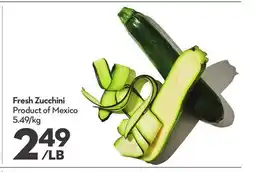 Longo's Fresh Zucchini offer