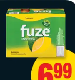 No Frills FUZE or PEACE TEA ICED TEA, 12x341 mL offer