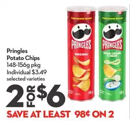 Longo's Pringles Potato Chips offer