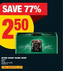 No Frills AFTER EIGHT DARK MINT, 200 g offer