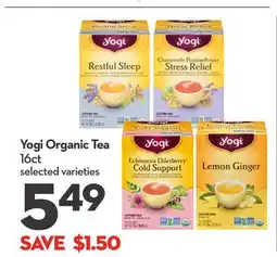 Longo's Yogi Organic Tea offer