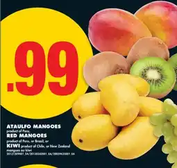 No Frills ATAULFO MANGOES, RED MANGOES or KIWI offer