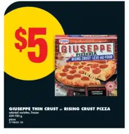 No Frills GIUSEPPE THIN CRUST or RISING CRUST PIZZA, 439-785 G offer