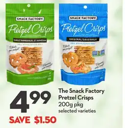 Longo's Pretzel Crisps offer