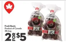 Longo's Fresh Beets offer