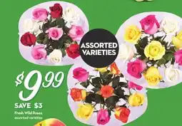 Longo's Fresh Wild Roses offer
