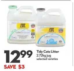 Longo's Tidy Cats Litter offer