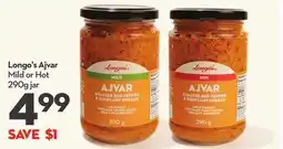 Longo's Longo's Ajvar offer
