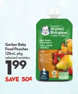 Longo's Gerber Baby Food Pouches offer