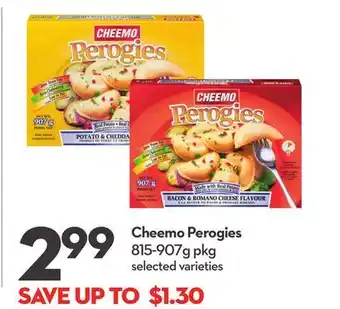 Longo's Cheemo Perogies offer