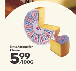 Longo's Swiss Appenzeller Cheese offer