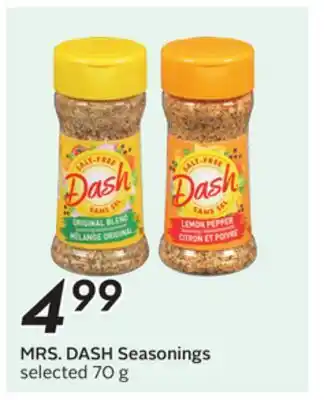 Sobeys MRS. DASH Seasonings offer