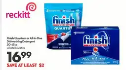 Longo's Finish Quantum or All-In-One Dishwashing Detergent offer