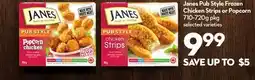 Longo's Janes Pub Style Frozen Chicken Strips or Popcorn offer