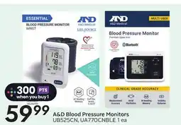 Sobeys A & D Blood Pressure Monitors offer