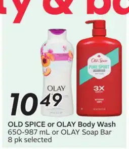 Sobeys OLD SPICE or OLAY Body Wash offer