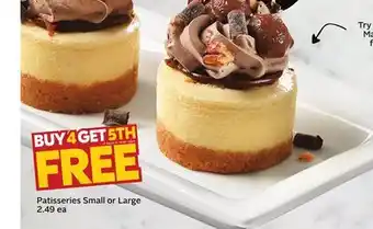 Sobeys Patisseries offer