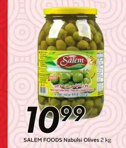 Sobeys SALEM FOODS Nabulsi Olives offer