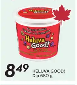Sobeys HELUVA GOOD! Dip offer