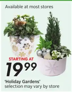 Sobeys 'Holiday Gardens' offer
