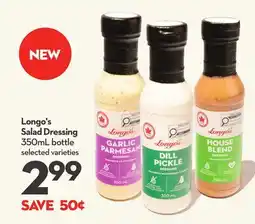 Longo's Longo's Salad Dressing offer