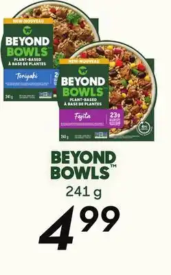 Sobeys Beyond Bowls offer