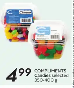 Sobeys COMPLIMENTS Candies offer