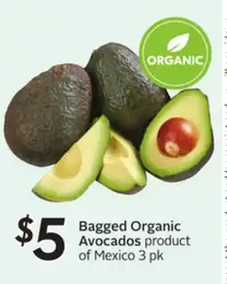 Sobeys Bagged Organic Avocados offer