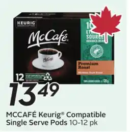 Sobeys MCCAFÉ Keurig Compatible Single Serve Pods offer