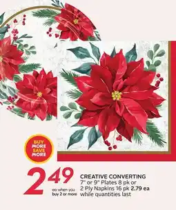 Sobeys CREATIVE CONVERTING 7 or 9 Plates offer