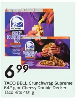 Sobeys TACO BELL Crunchwrap Supreme offer