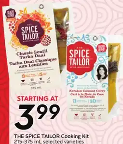 Sobeys SPICE TAILOR Cooking Kit offer
