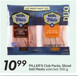 Sobeys PILLER'S Club Packs, Sliced Deli Meats offer