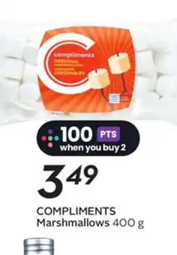 Sobeys COMPLIMENTS Marshmallows offer