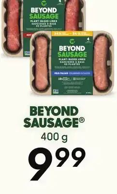 Sobeys BEYOND SAUSAGE offer