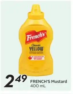 Sobeys FRENCH'S Mustard offer