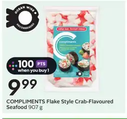 Sobeys COMPLIMENTS Flake Style Crab-Flavoured Seafood offer