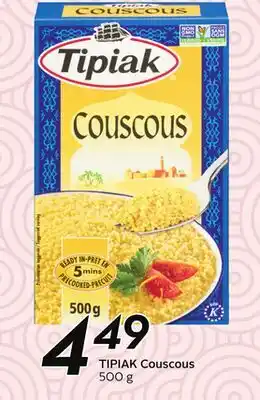 Sobeys TIPIAK Couscous offer