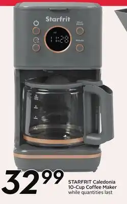 Sobeys STARFRIT Caledonia 10-Cup Coffee Maker offer